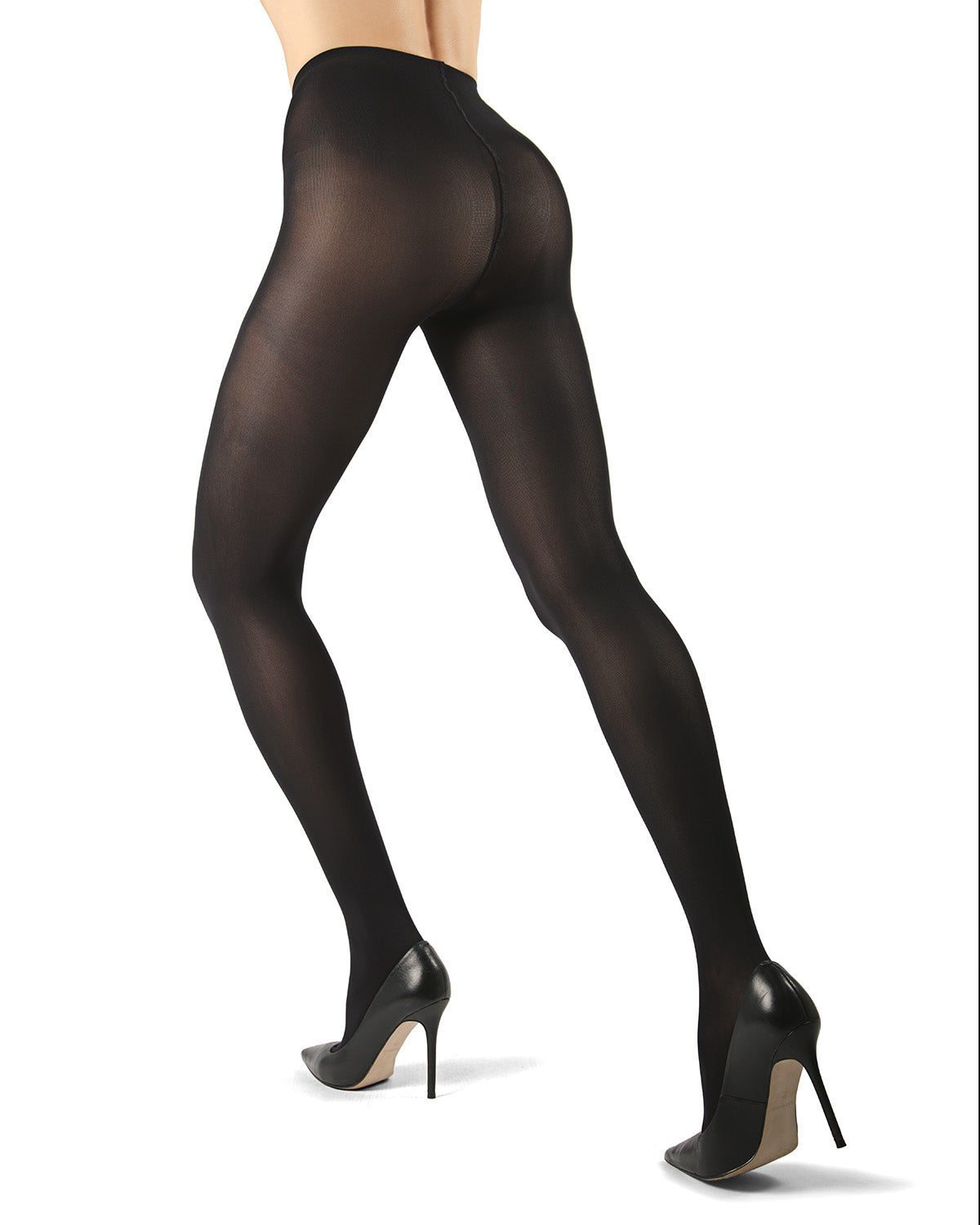 6 Pair Women's 60 Denier Melas Microfiber Opaque Shaping Tights